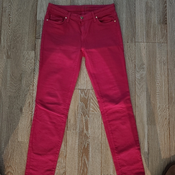 kate spade Denim - Kate Spade Vibrant Pink Skinny Jeans
